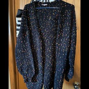 NEW size 1x/2x black cardigan